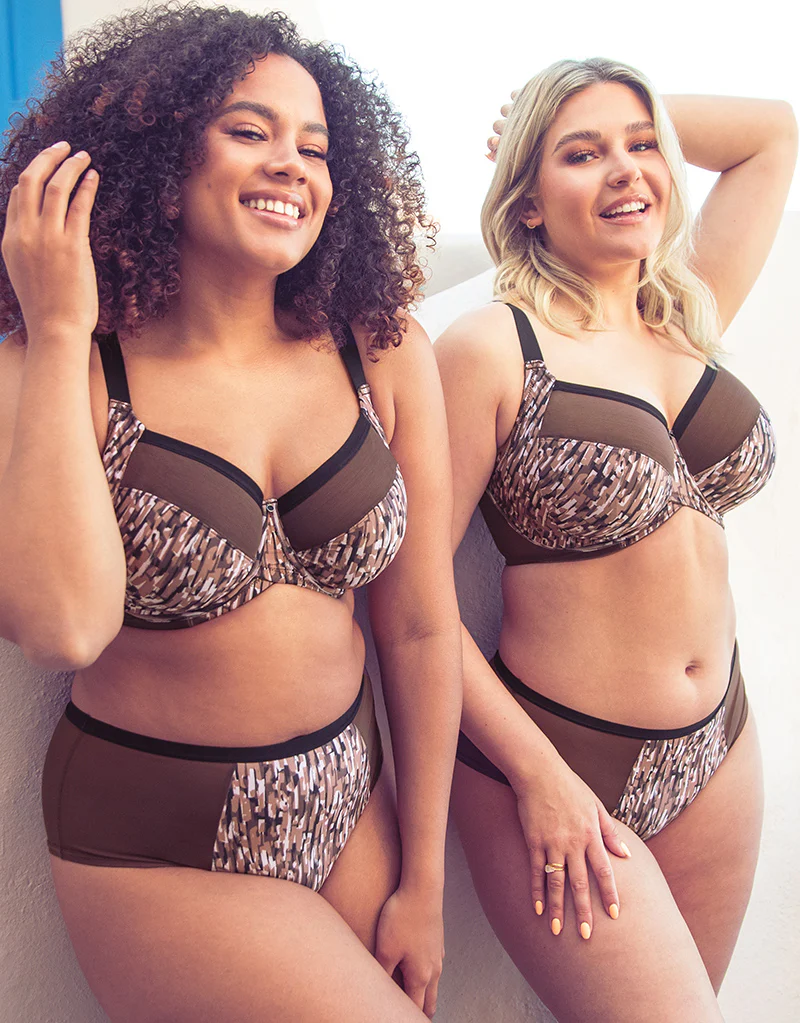 Curvy Kate WonderFully Short Cocoa Print - Image 5