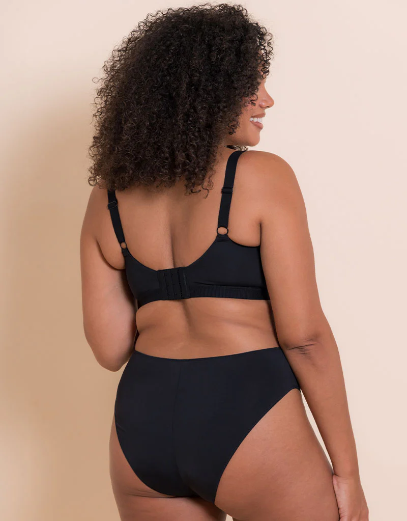 Curvy Kate Zen Non-Wired Bralette Black - Image 6