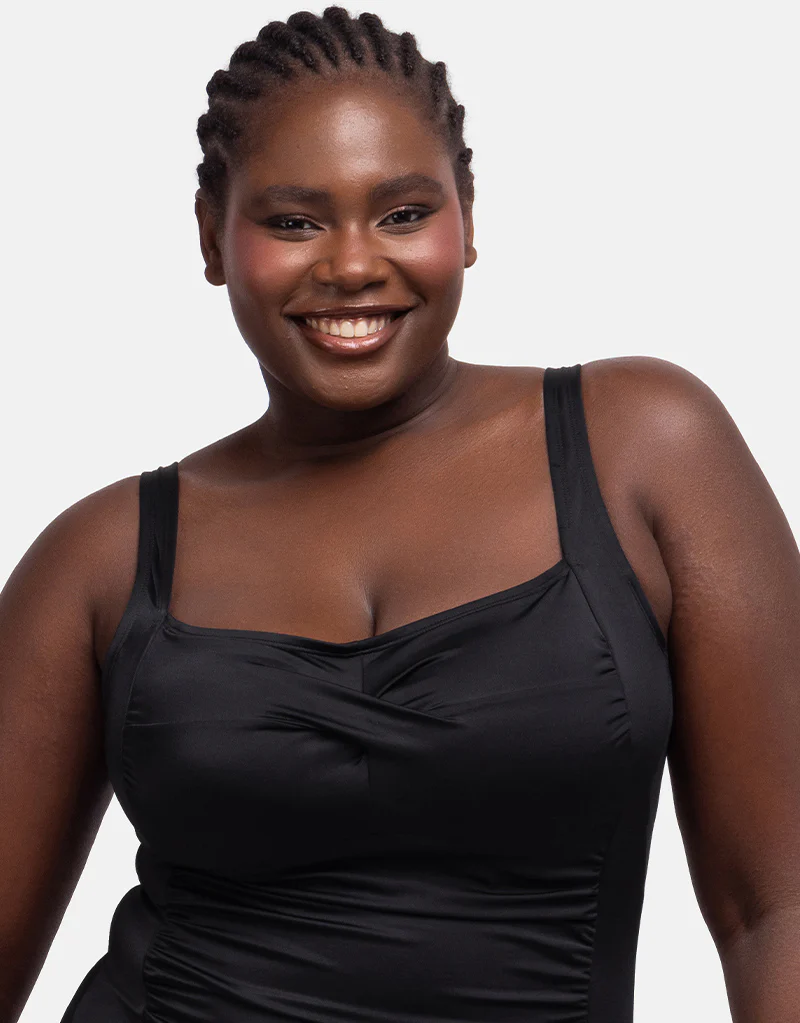 Dorina Fiji Padded Control Swimsuit Black - Image 3