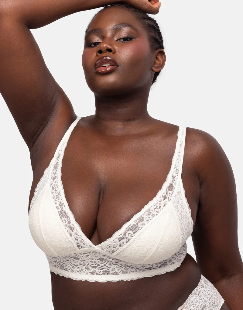 Dorina Lana Bralette 2 Pack Green/Ivory - Image 3