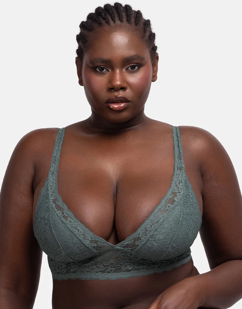 Dorina Lana Bralette 2 Pack Green/Ivory - Image 7