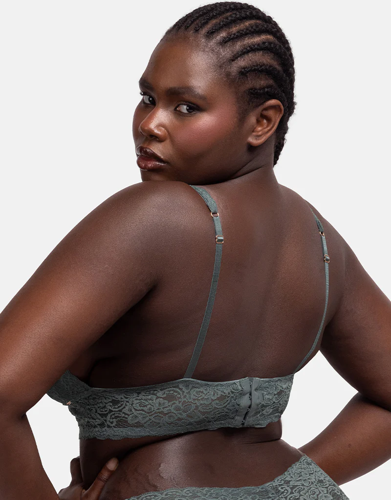 Dorina Lana Bralette 2 Pack Green/Ivory - Image 9