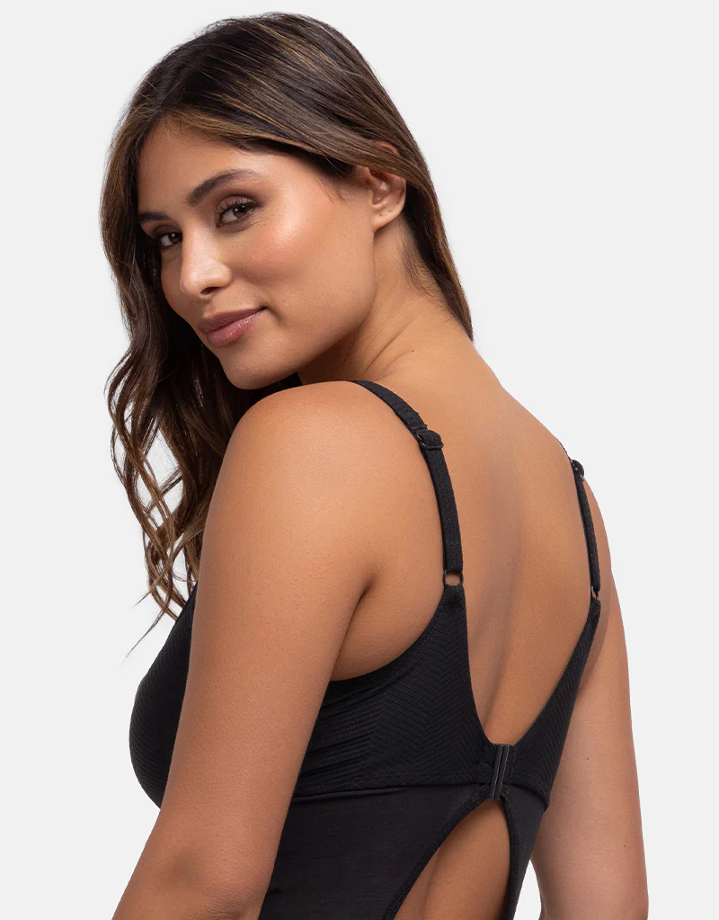 Dorina Saint Tropez Padded Control Swimsuit Black - Image 5