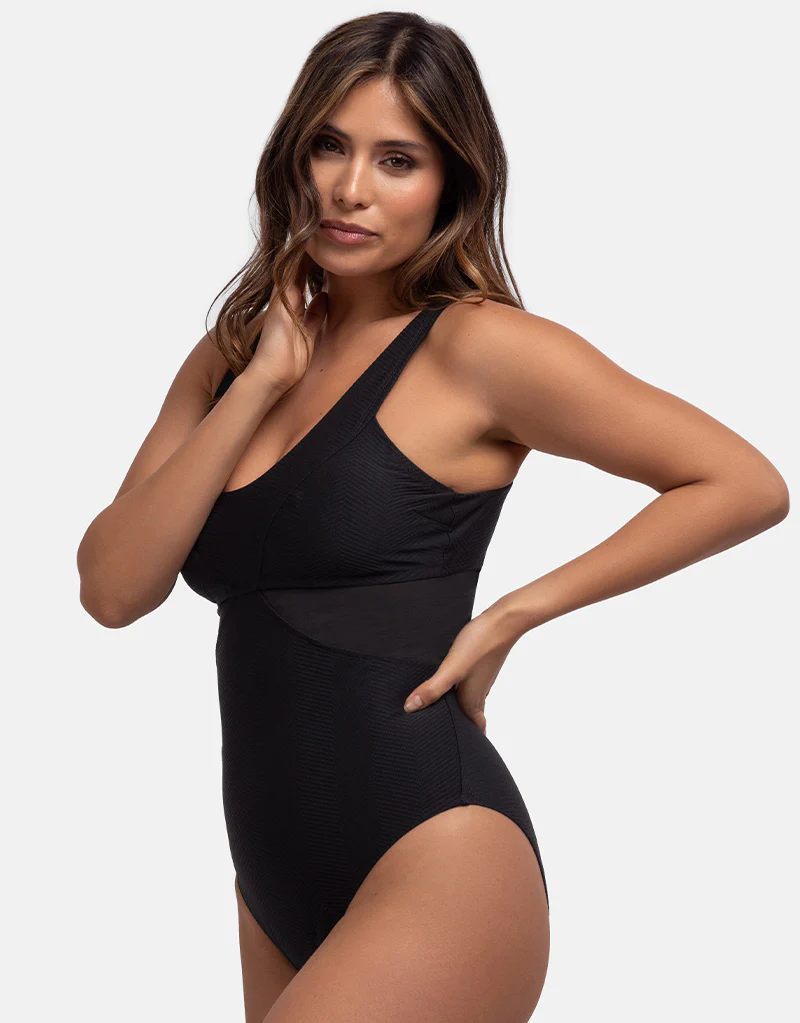 Dorina Saint Tropez Padded Control Swimsuit Black - Image 8