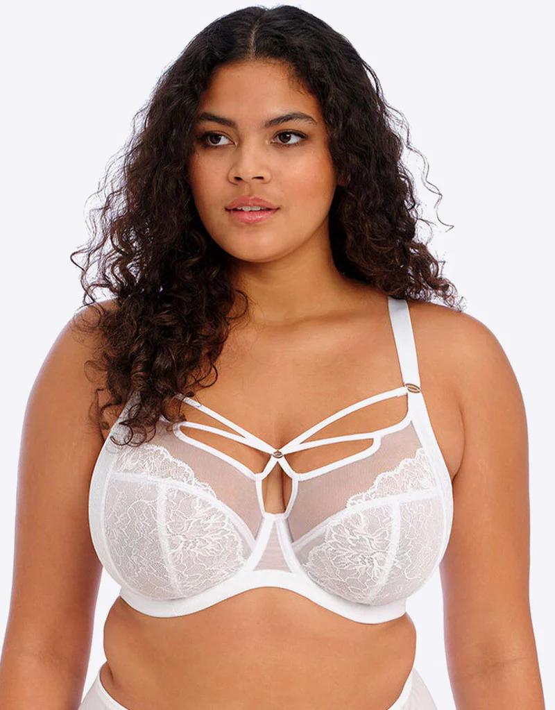 Elomi Brianna Plunge Bra White - Image 3
