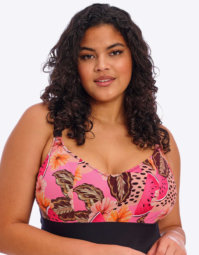 Elomi Cabana Nights Non Wired Swimsuit Multi - Image 3