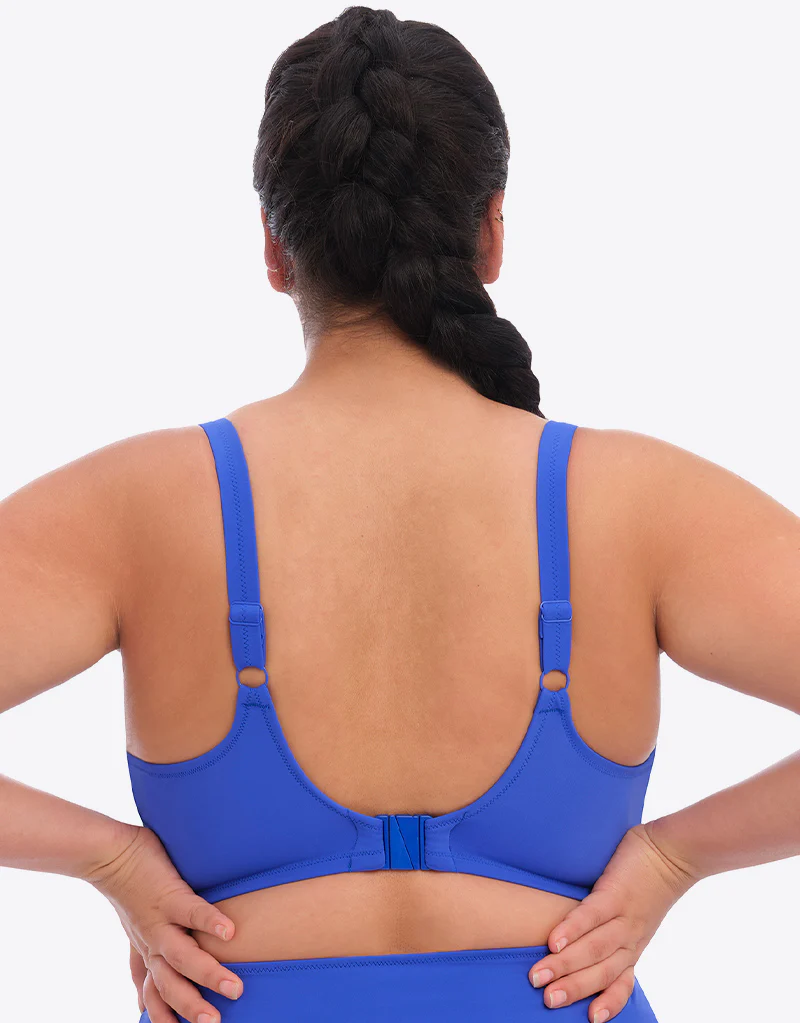 Elomi Magnetic Plunge Bikini Top Sapphire - Image 4