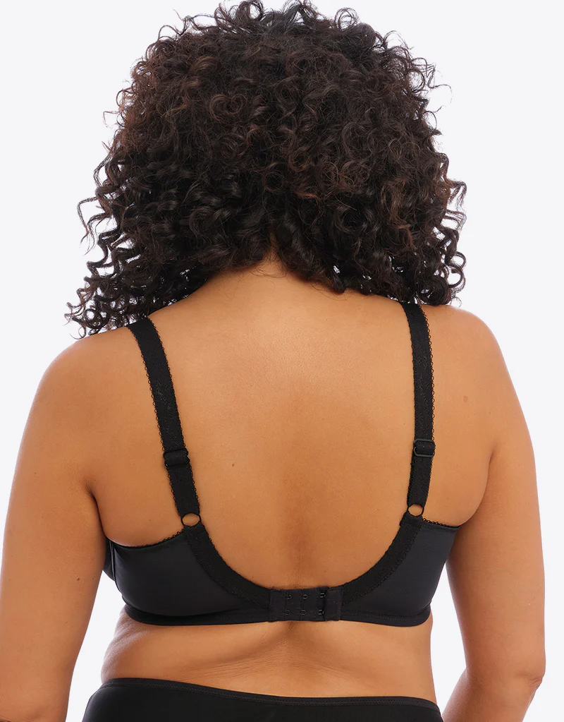 Elomi Namrah Bandless Plunge Bra Black - Image 5