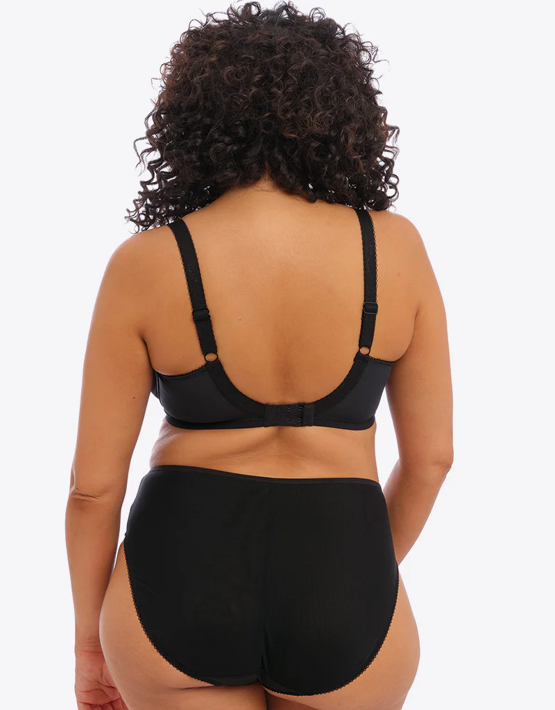 Elomi Namrah Bandless Plunge Bra Black - Image 6