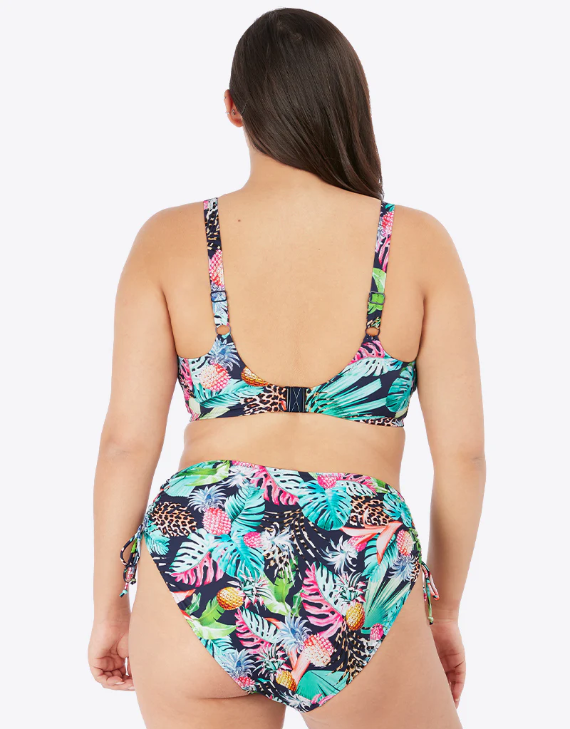 Elomi Pina Colada Plunge Bikini Top Midnight - Image 6