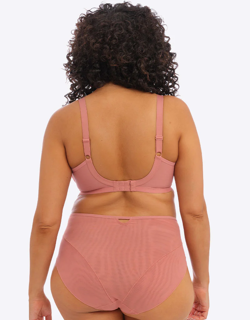 Elomi Priya Plunge Bra Rose Gold Pink - Image 6