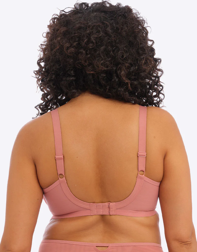Elomi Priya Plunge Bra Rose Gold Pink - Image 5