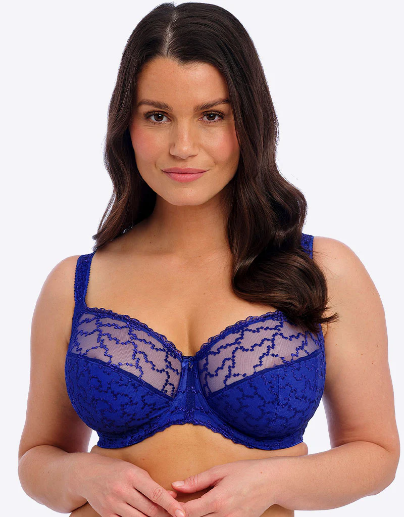 Fantasie Ana Full Cup Side Support Bra Sapphire Blue - Image 3