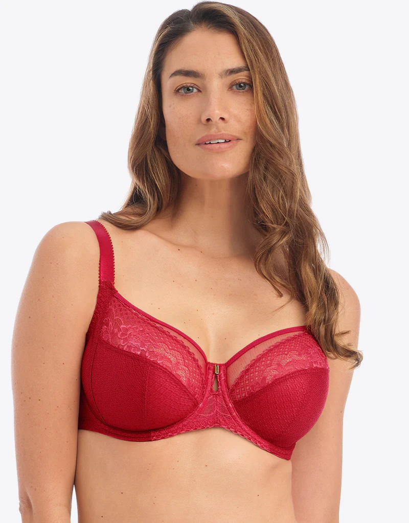 Fantasie Ann-Marie Side Support Bra Red - Image 3