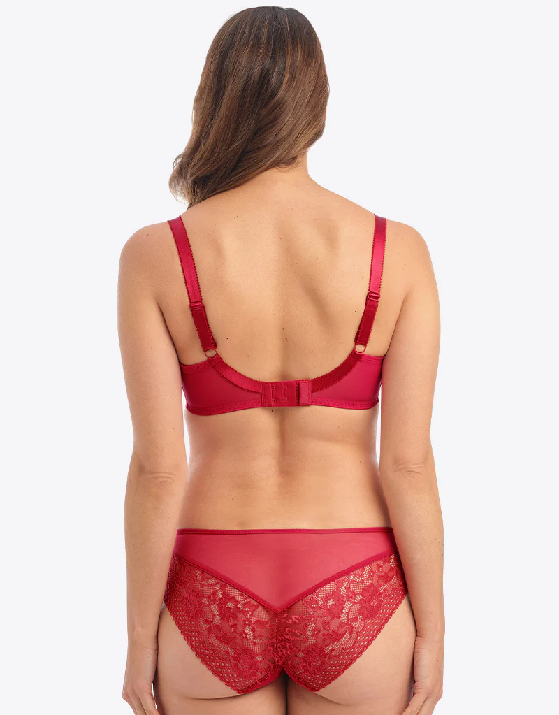 Fantasie Ann-Marie Side Support Bra Red - Image 5