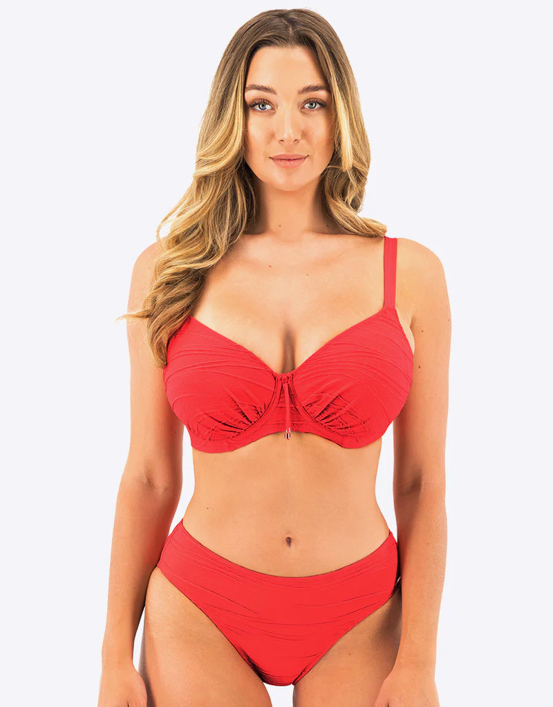 Fantasie Beach Waves Full Cup Bikini Top Clementina Orange