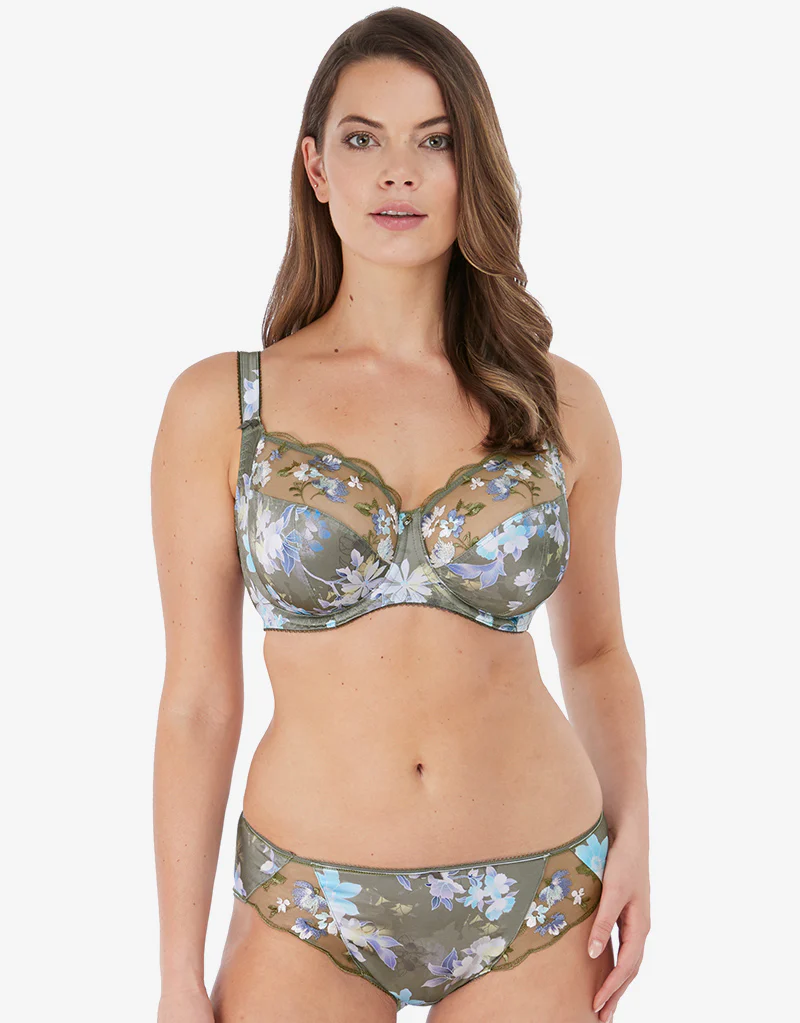 Fantasie Emmie Side Support Bra Evergreen