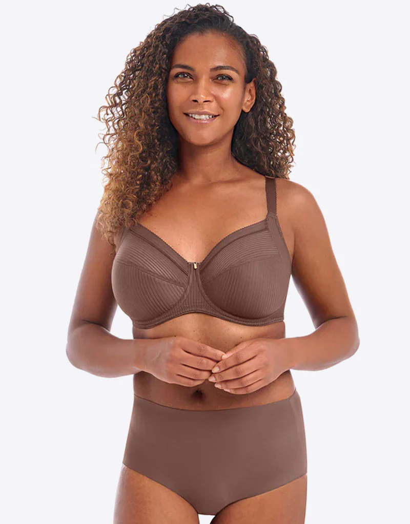Fantasie Fusion Full Cup Side Support Bra Coffee Roast Brown