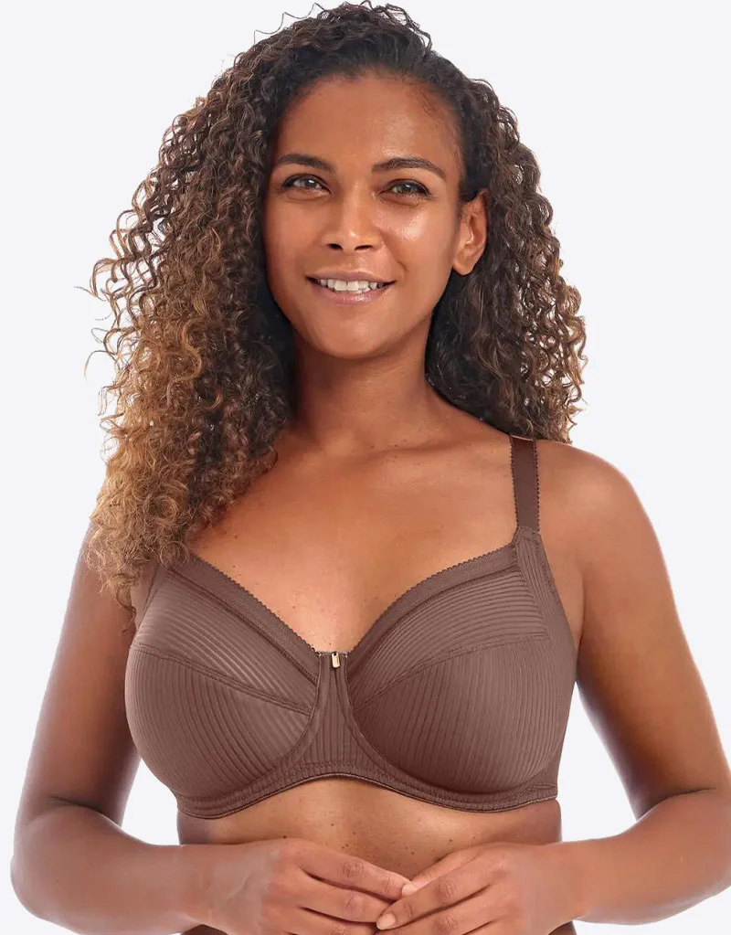 Fantasie Fusion Full Cup Side Support Bra Coffee Roast Brown - Image 3