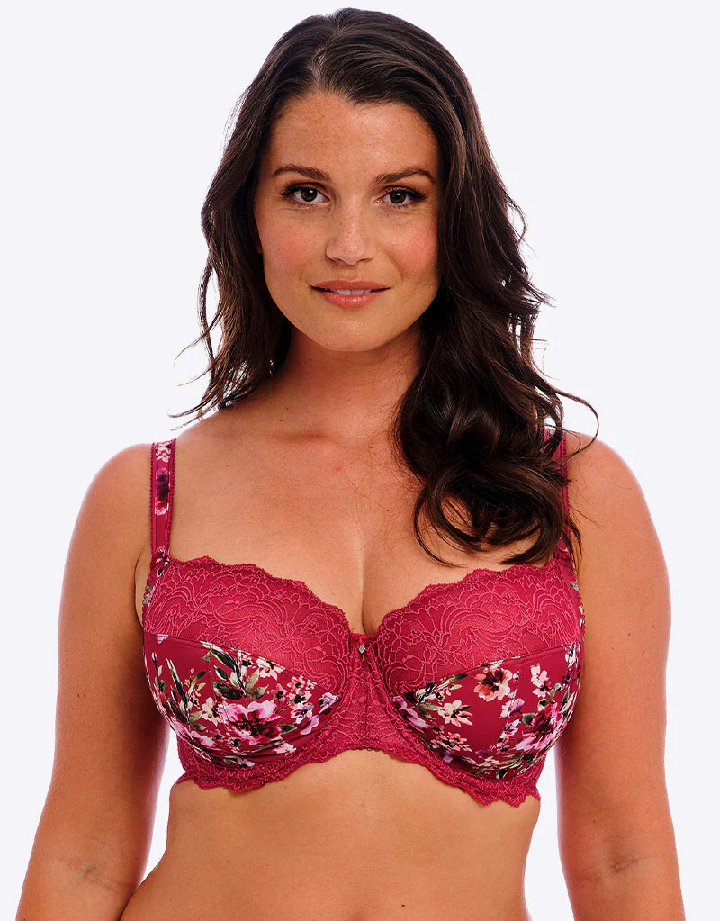 Fantasie Lucia Side Support Bra Cherry Print - Image 3