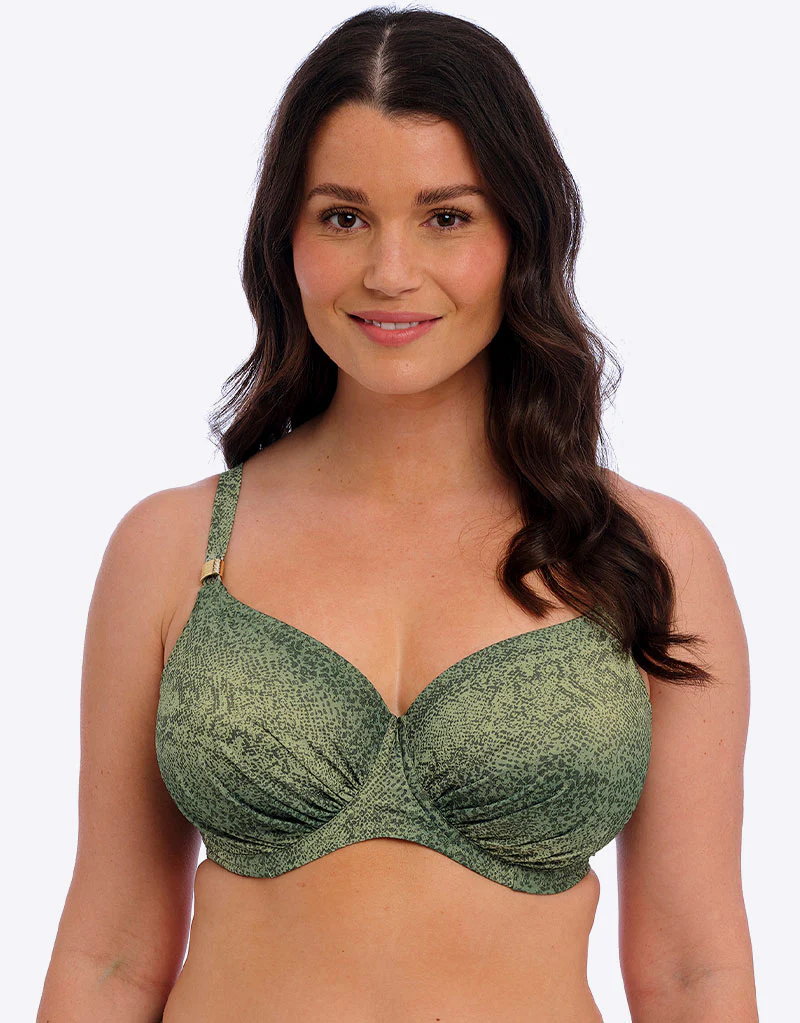 Fantasie Maya Bay Full Cup Bikini Top Peridot Green - Image 3