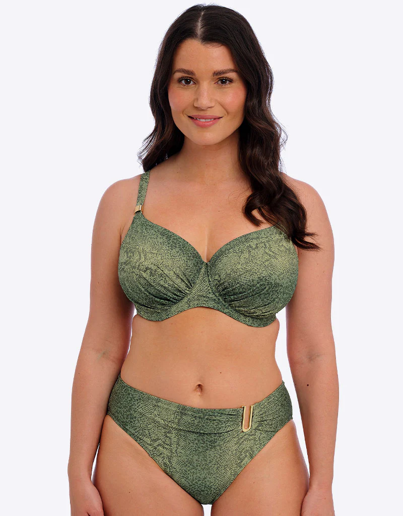 Fantasie Maya Bay Full Cup Bikini Top Peridot Green
