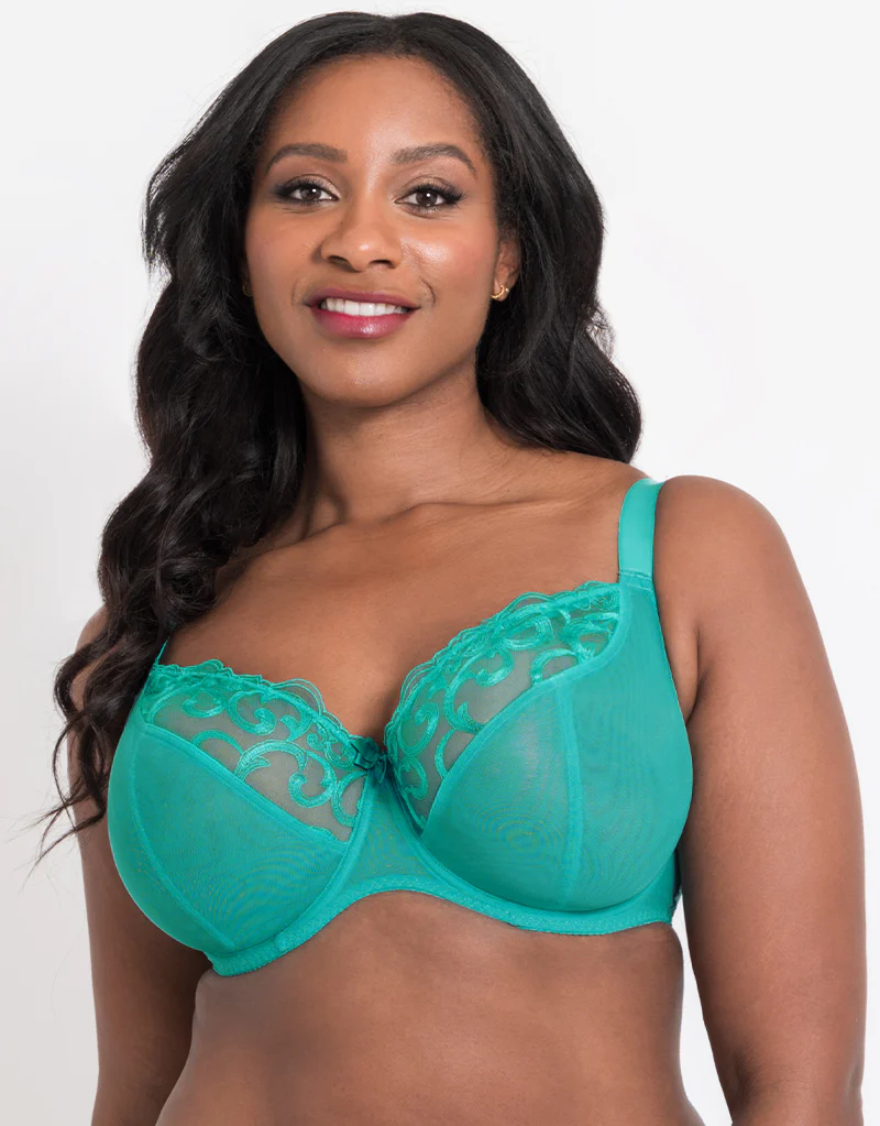 Flirtelle Alice Balcony Bra Blue Lagoon - Image 3
