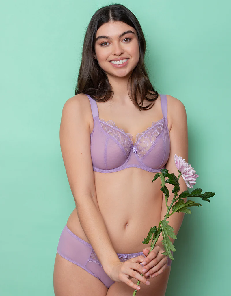 Flirtelle Alice Balcony Bra Lilac - Image 5