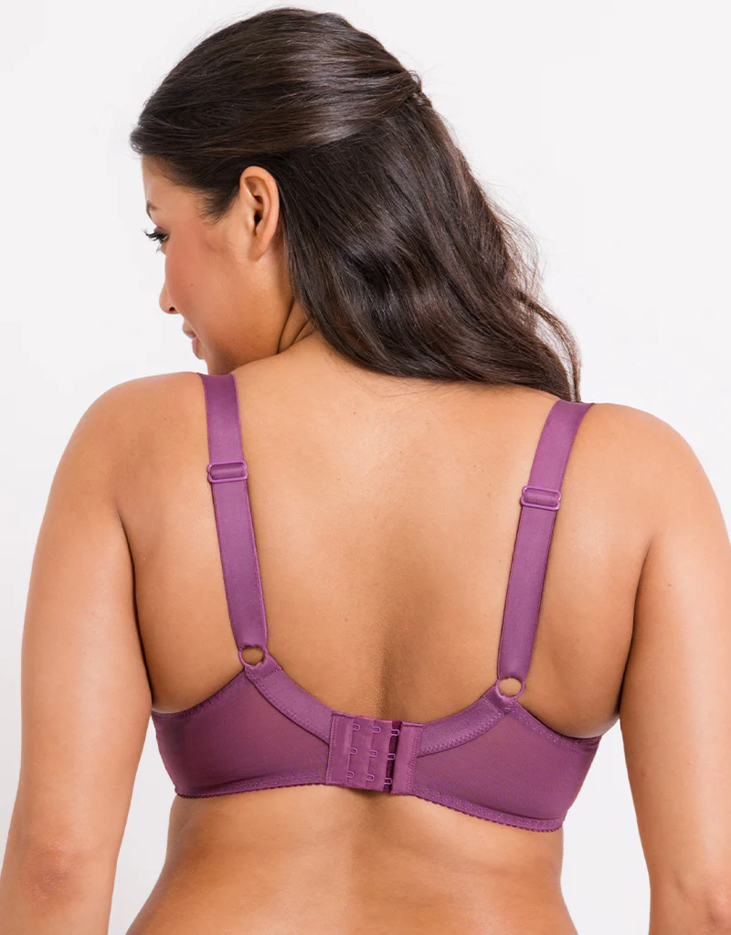 Flirtelle Alice Balcony Bra Mauve/Plum - Image 5