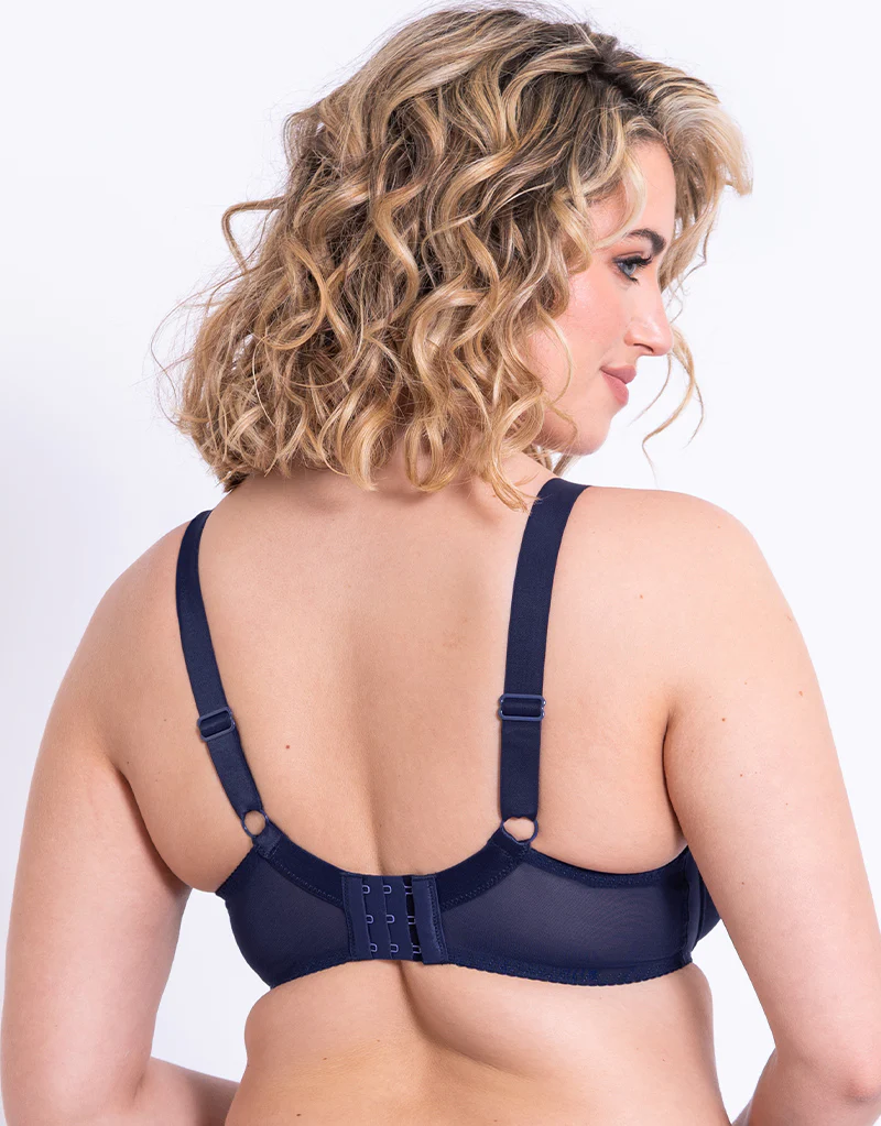 Flirtelle Alice Balcony Bra Midnight Navy - Image 5
