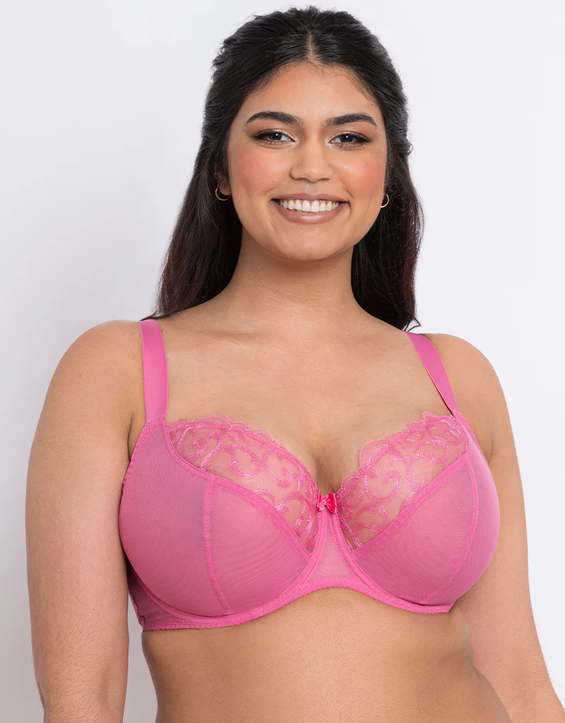 Flirtelle Alice Balcony Bra Pink - Image 3