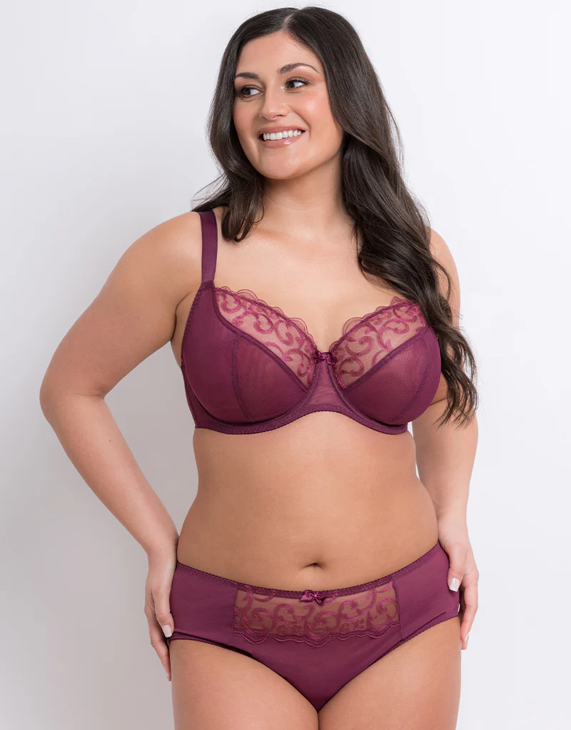 Flirtelle Alice Brief Plum - Image 3