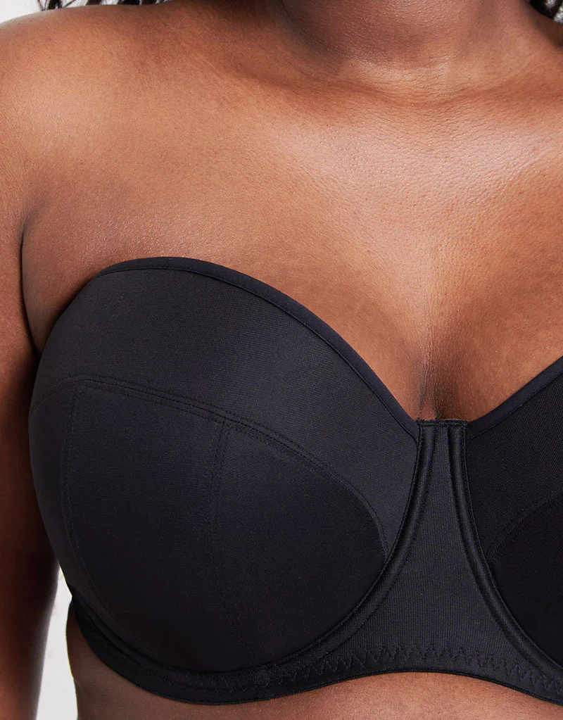 Flirtelle Celia Strapless Bra Black - Image 4