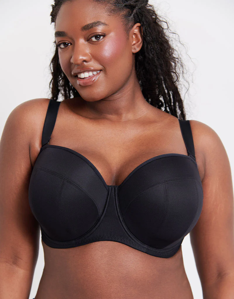 Flirtelle Celia Strapless Bra Black - Image 6