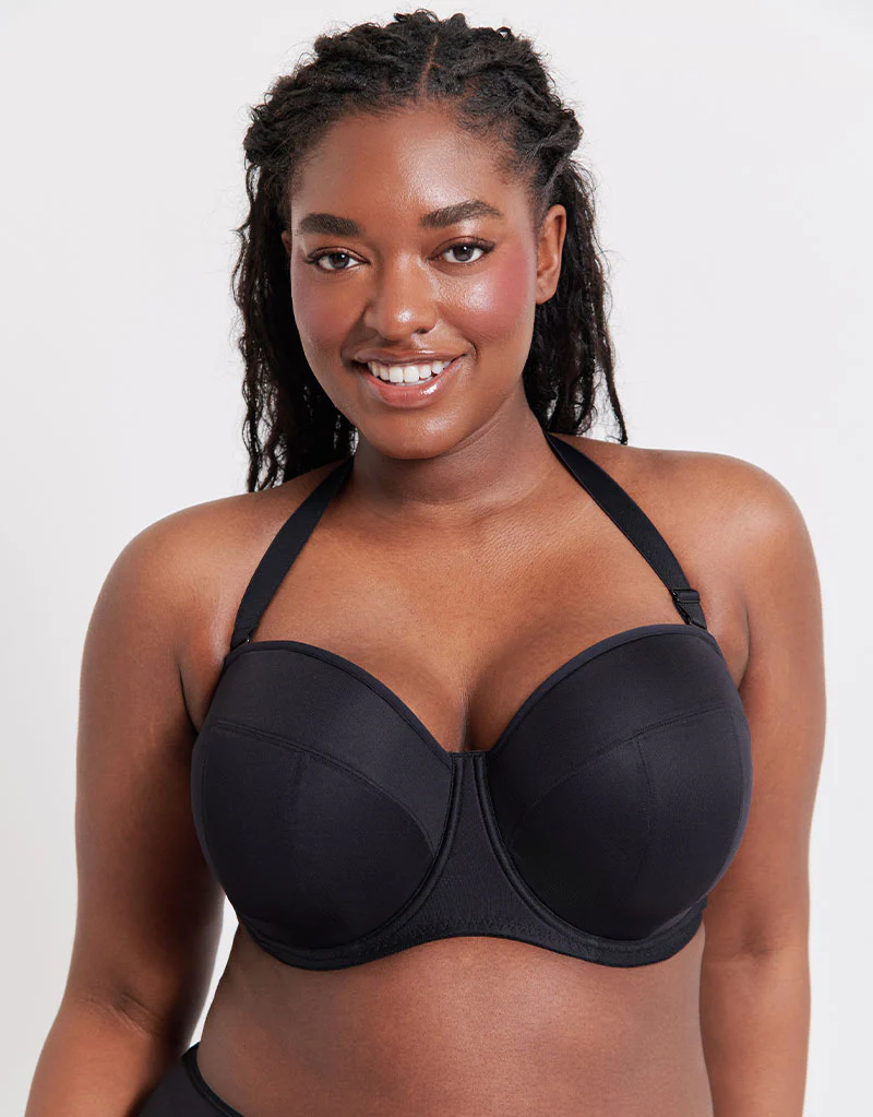 Flirtelle Celia Strapless Bra Black - Image 8