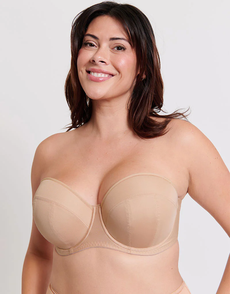 Flirtelle Celia Strapless Bra Soft Beige - Image 3