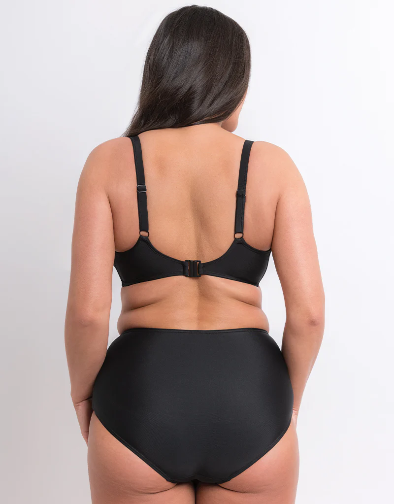 Flirtelle Dubai Escape High Waist Bikini Brief Black - Image 4