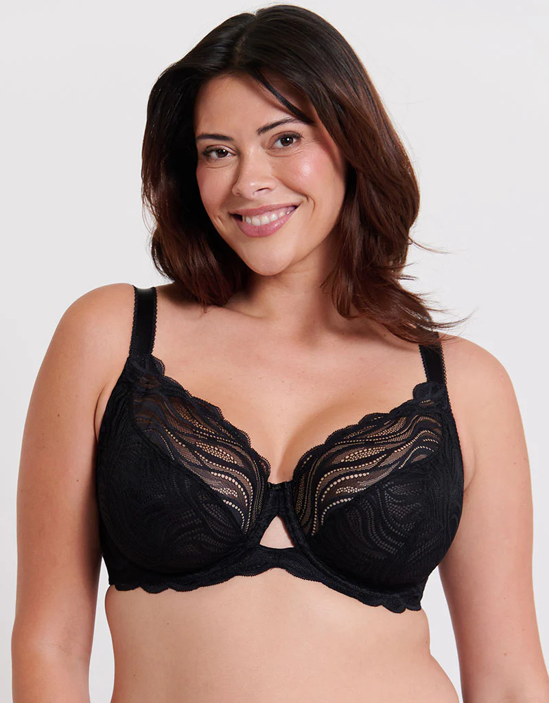 Flirtelle Elise Balcony Bra Black - Image 4