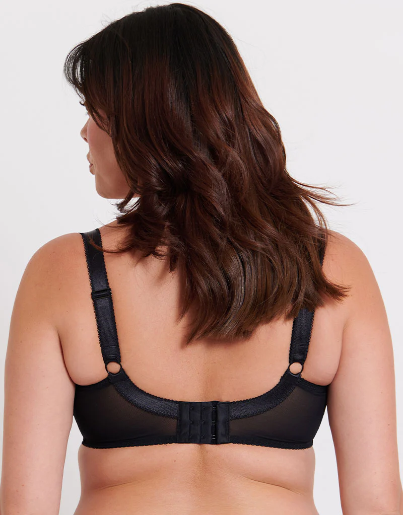 Flirtelle Elise Balcony Bra Black - Image 6