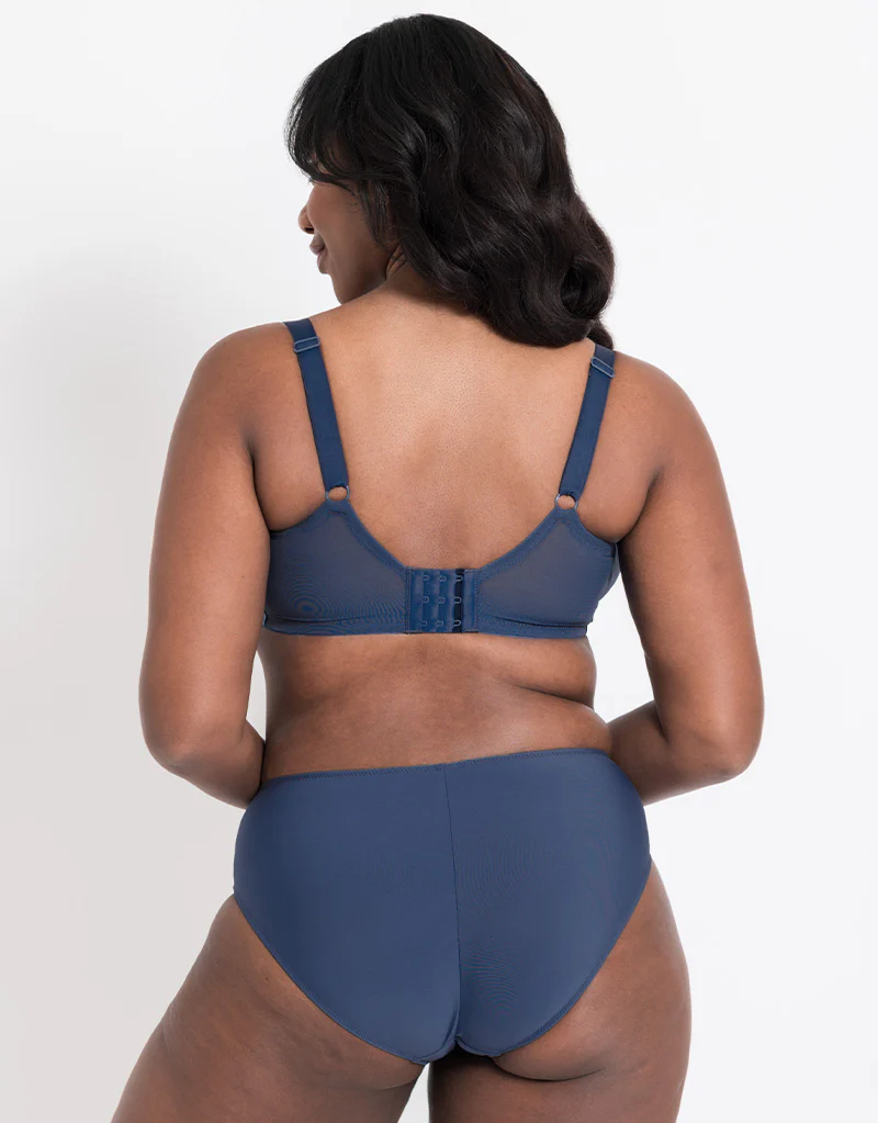 Flirtelle Emilie Classic Brief Denim Blue - Image 4