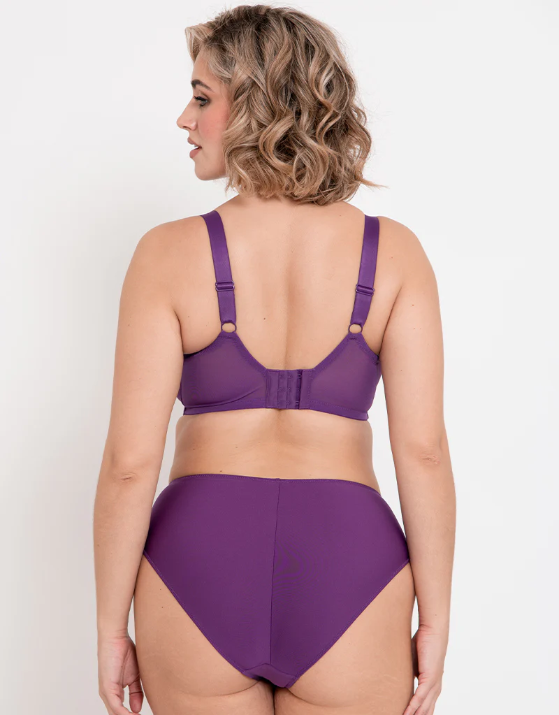 Flirtelle Emilie Classic Brief Purple - Image 4
