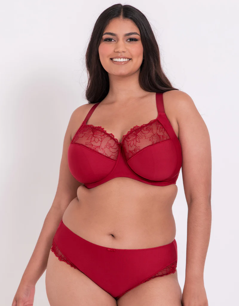 Flirtelle Emilie Classic Brief Red - Image 3