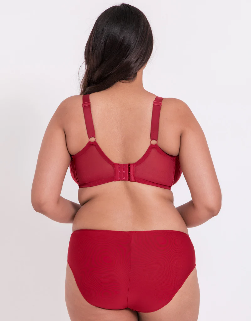 Flirtelle Emilie Classic Brief Red - Image 4