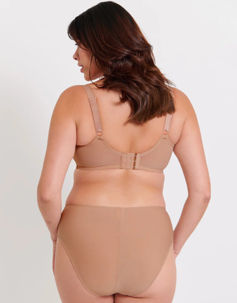 Flirtelle Emilie Deco Full Cup Side Support Bra Cafe Au Lait - Image 6