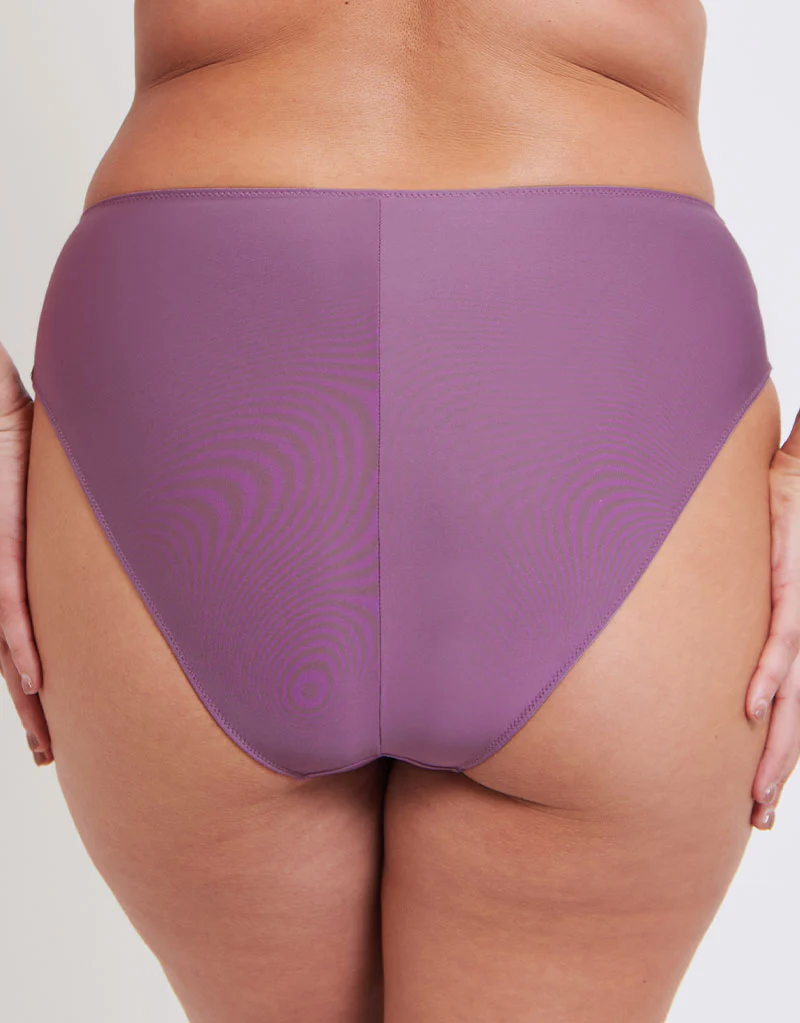 Flirtelle Emilie Deco Classic Brief Mauve - Image 2