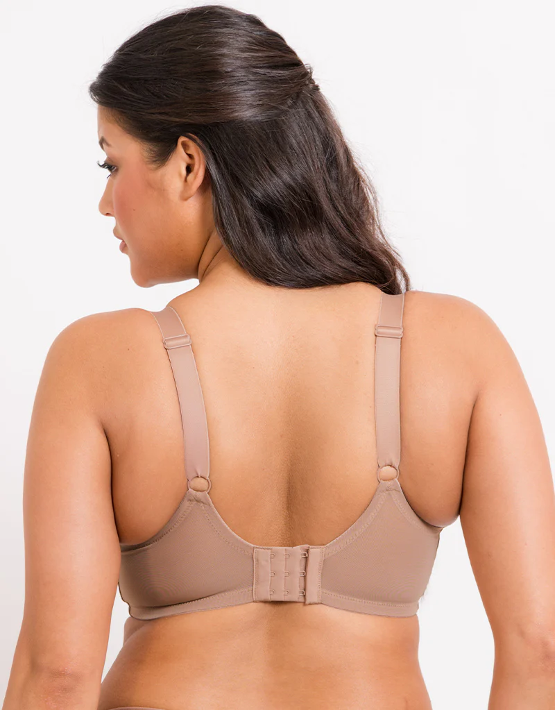Flirtelle Emilie Full Cup Side Support Bra Cafe Au Lait - Image 5