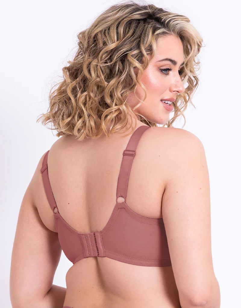 Flirtelle Emilie Full Cup Side Support Bra Rose - Image 5