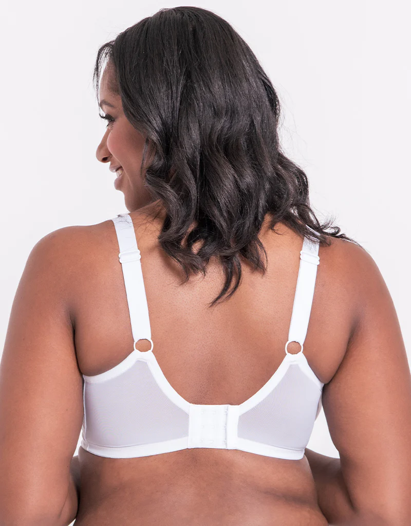 Flirtelle Emilie Full Cup Side Support Bra White - Image 4