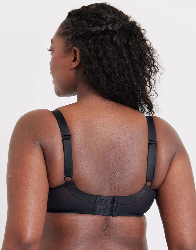 Flirtelle Emma Padded Balcony Bra Black - Image 5