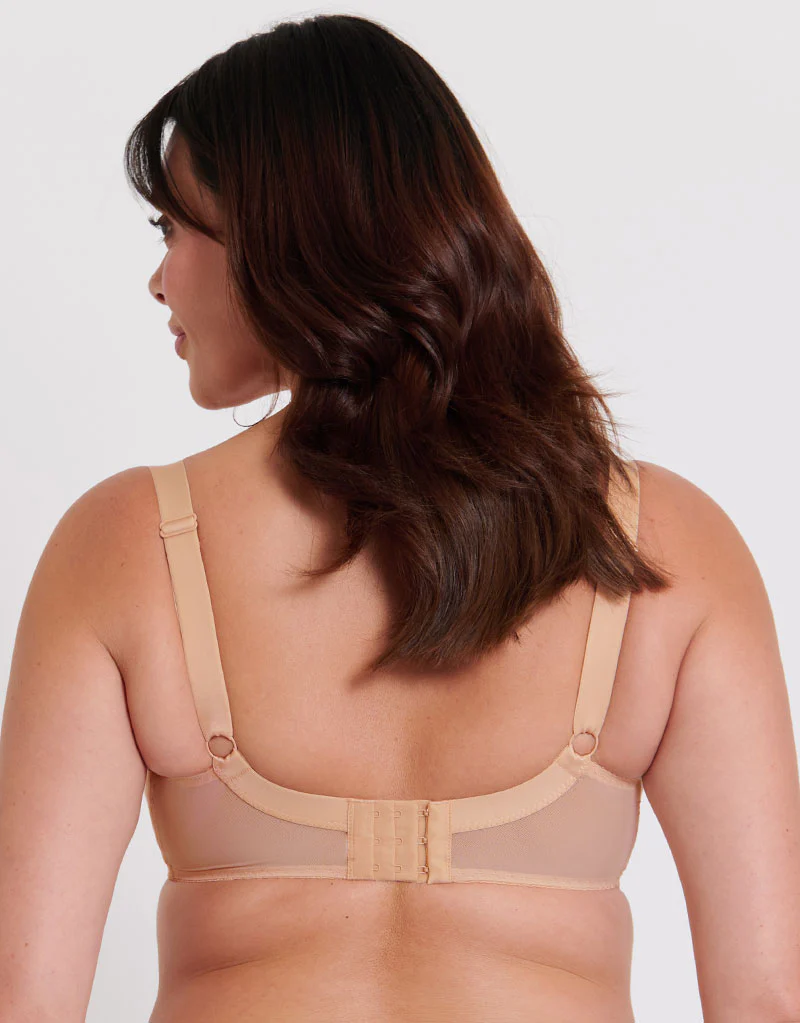 Flirtelle Emma Padded Balcony Bra Latte - Image 5